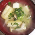 ムーミン☆ママ's cooksnap of when they made 油揚げとしめじと豆腐のお味噌汁☆.