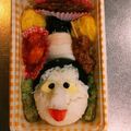 はまー１２２９'s cooksnap of when they made キャラ弁 バカ殿 簡単 志村けん.