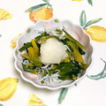 にきけん's cooksnap of when they made ほうれん草とちりめんのお浸し♡.