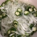 どんぐりぱん's cooksnap of when they made くせになる新食感！オクラ&新たまねぎ.