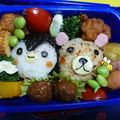 クック625CIK☆'s cooksnap of when they made キャラ弁♡動物おにぎり♬行楽・運動会に♡.