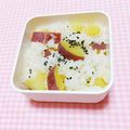 まあまま☆0403's cooksnap of when they made 秋の味覚さつま芋ご飯.