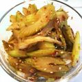 あけはん♪'s cooksnap of when they made 【農家のレシピ】セロリのおかかキンピラ.