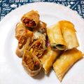 ﾁｲﾁｬﾝﾏﾏ's cooksnap of when they made オーブンで楽チン♪きんぴらコーン春巻き.