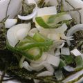 とっとっ豚's cooksnap of when they made ラー油to海苔ゴマが決めてnoざる蕎麦.