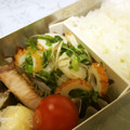 龍青空ママ's cooksnap of when they made 竹輪とネギの和え物.