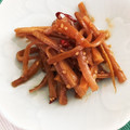 seacomet's cooksnap of when they made 定番 大根の皮きんぴら.