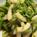 ゆりりんそらたん's cooksnap of when they made イカとキャベツのオイスターソース炒め.