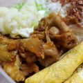 okazakana's cooksnap of when they made お弁当。豚肉とキャベツ炒め.
