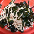 ダウルくん's cooksnap of when they made 簡単♪ワカメとえのきの和え物.