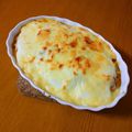 ちょこ☆1205☆'s cooksnap of when they made LOVE★ミートソースポテトグラタン.