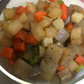 ０３７５２９'s cooksnap of when they made 絶品！ちぎりこんにゃくと大根♡おかか炒め.
