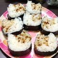 タルタルチキン南蛮's cooksnap of when they made 飾り巻き寿司こねこ.