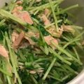 yuktou's cooksnap of when they made 豆苗とツナのレンチン和え.