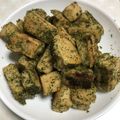 みずほ７４'s cooksnap of when they made 簡単節約ベジおかず☆高野豆腐の青のり焼き.