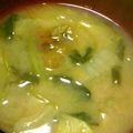 ぽんぷー's cooksnap of when they made 梅みそ汁.