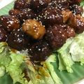 みぽらん's cooksnap of when they made 子供も大好き＊肉団子の甘酢あん.