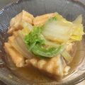 ゆるべジharu's cooksnap of when they made 白菜と厚揚げの煮浸し.