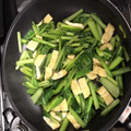 クックGE6JJI☆'s cooksnap of when they made 小松菜の油炒め.