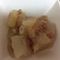 ルルルるか☆'s cooksnap of when they made ヘルシー♪かぶ・大根とベーコンのグラタン.