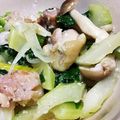かすがべ's cooksnap of when they made 塩麹で軟らか美味しい鳥とセロリの炒め物.