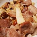 あきつま（杏花☆）'s cooksnap of when they made 豚バラ肉と株なめこのバター醤油炒め.