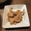 ばたみそーぱん☆'s cooksnap of when they made おつまみ☆さくさく鶏皮ポン酢.
