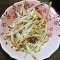 ★ほのどんママ★'s cooksnap of when they made オリーブオイルで作るもやしナムル.