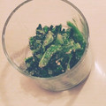 ♪ももこママ♪'s cooksnap of when they made 我が家のほうれん草のごま和え.
