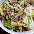 piro0707's cooksnap of when they made 白菜大量消費♪ トロトロ白菜麻婆！！！.