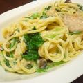 ゆうひびき's cooksnap of when they made 鶏肉とほうれん草のクリームスパ♪.