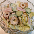 ゆうにゃんごはん's cooksnap of when they made ハム・竹輪と胡瓜のわさびマヨサラダ♪簡単.