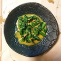 yesmama's cooksnap of when they made 麺つゆで簡単☆菜の花と桜えびの卵とじ.