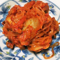 キャラメグ♪'s cooksnap of when they made 簡単作り置き！しらたきのキムチ炒め.
