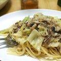 ♪YOKO's cooksnap of when they made 失敗しないクリームパスタ.