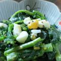 こうちょぴ's cooksnap of when they made 菜の花も・・・卵マスタードマヨで♡.