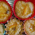 ちょっこりキー太's cooksnap of when they made しっとりフワフワ＊りんごのマフィン＊.