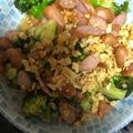 にむばすしゅたーぜん's cooksnap of when they made ウインナーとブロッコリーの卵炒め.