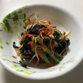 鈴木ちょこび's cooksnap of when they made ⭐ほうれん草とスルメの韓国風ナムル⭐.