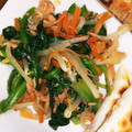 みちゃ0214's cooksnap of when they made ほうれん草ともやしのツナ入りごま和え.