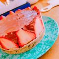 え～ちゃん☆ミ's cooksnap of when they made チョコ不使用！豆腐チョコクリームタルト♡.