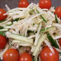 クックAEQ601☆'s cooksnap of when they made 大根・梅キュウリサラダ.
