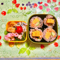 komutatata's cooksnap of when they made しゃけマヨの簡単巻き寿司.