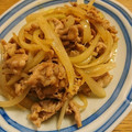 malokun's cooksnap of when they made 夏の定番!!豚肉と玉葱のさっぱり甘酢炒め.