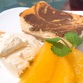 luna☆sol's cooksnap of when they made チョコ マーブル スティックチーズケーキ.