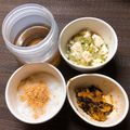 sAix59's cooksnap of when they made 8ヶ月☆お粥 まぐろの和え物 豆腐スープ.