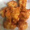 ひよこブラザーズ's cooksnap of when they made ぷりぷり♪エビチリ風ケチャマヨ豆板醤炒め.