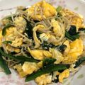 クック26352G☆'s cooksnap of when they made ちぢみほうれん草の玉子炒め.
