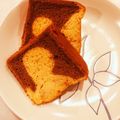 ゆびき's cooksnap of when they made チョコとプレーン★2層のシフォンケーキ.