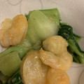 Kaon．'s cooksnap of when they made 青梗菜とエビの中華炒め.